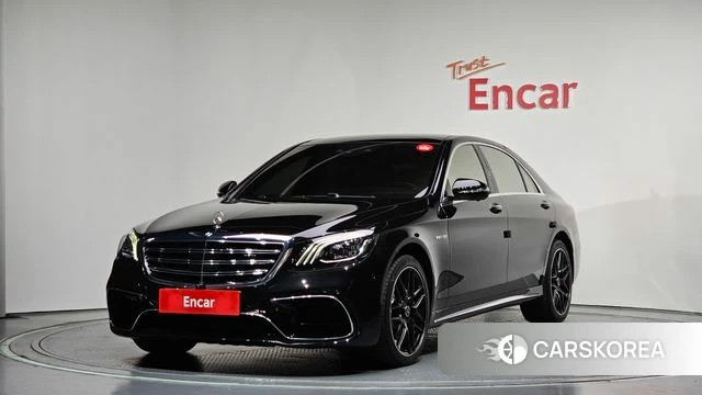 Mercedes-Benz S-Class W222 2019 Черный из Кореи