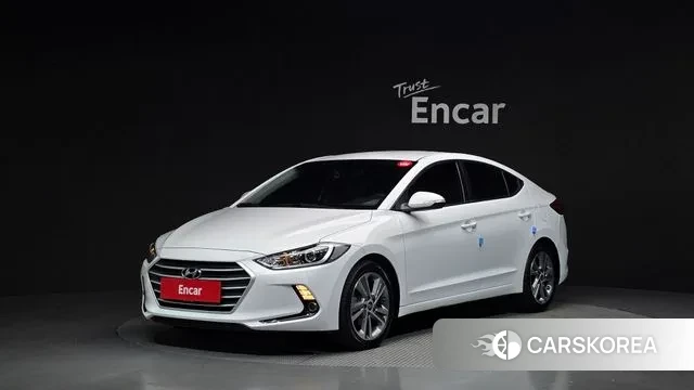 Hyundai Avante AD 2018 Белый из Кореи