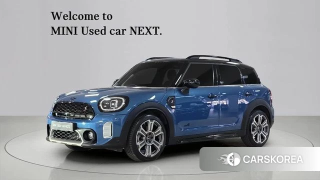 Mini Cooper S Countryman 2022 Синий из Кореи