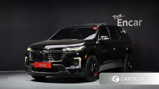 Chevrolet (GM Daewoo) Traverse 2022 Черный из Кореи