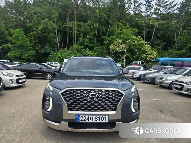 Hyundai Palisade 2022 Темно-зеленый из Кореи