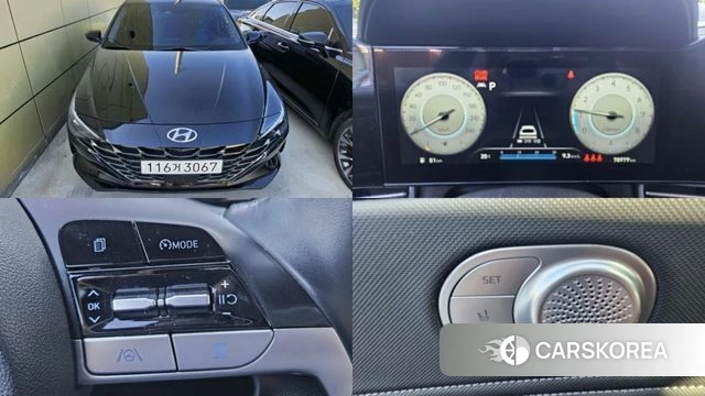 Hyundai Avante (CN7) 2020 Черный из Кореи