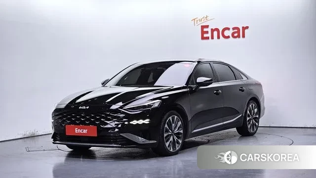 Kia K8 2021 Черный из Кореи