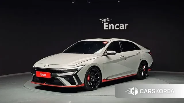 Hyundai The New Avante (CN7) 2023 Серебристо-серый из Кореи