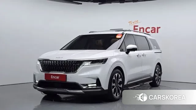 Kia Carnival 4th generation 2023 Белый из Кореи