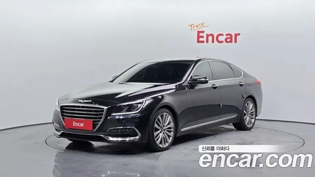 Genesis G80 2018 Черный из Кореи