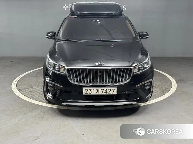 Kia The New Carnival 2019 Черный из Кореи