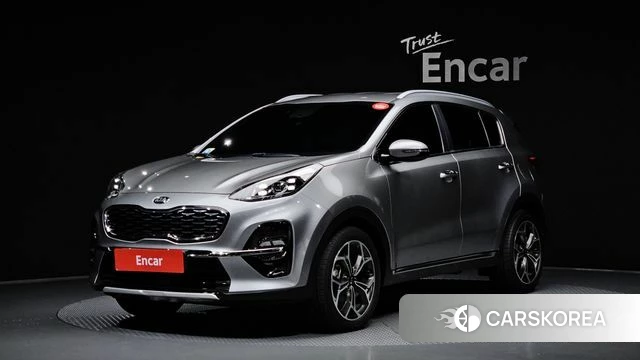 Kia Sportage The Bold 2020 Серебристо-серый из Кореи