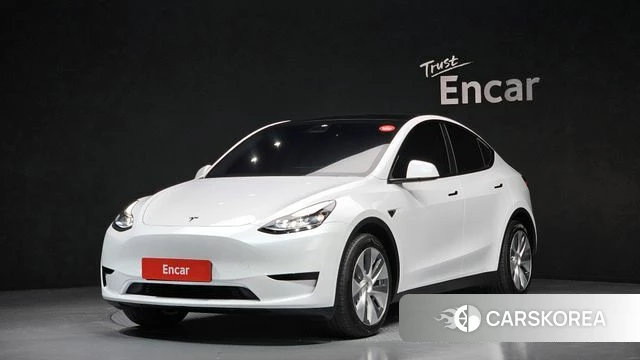 Tesla Model Y 2024 Белый из Кореи