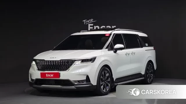 Kia Carnival 4th generation 2021 Белый из Кореи