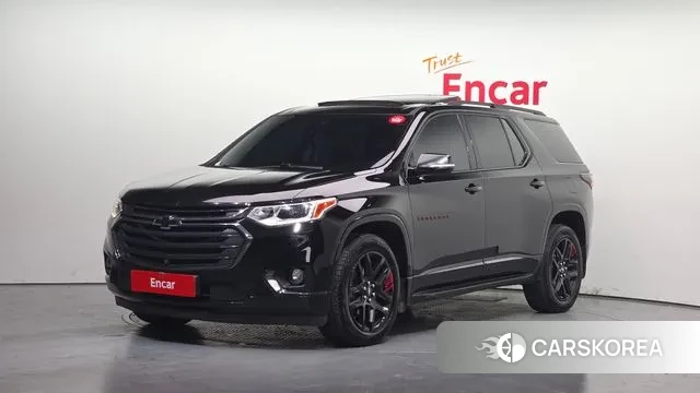 Chevrolet (GM Daewoo) Traverse 2020 Черный из Кореи