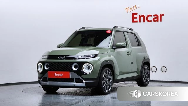 Hyundai Casper 2021 Зеленый из Кореи