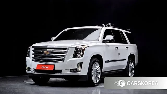 Cadillac Escalade 5th Generation 2020 Белый из Кореи