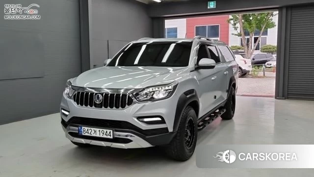 Ssangyong Rexton Sports Cannes 2021 Серебряный из Кореи