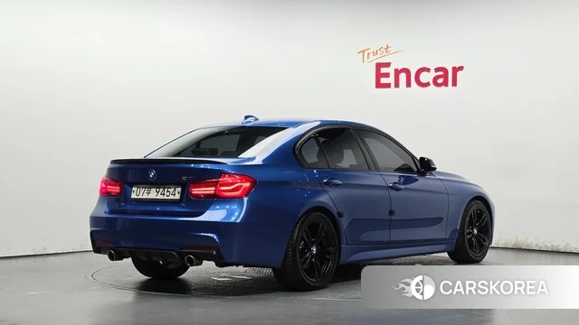 BMW 3 Series (F30) 2018 Синий из Кореи