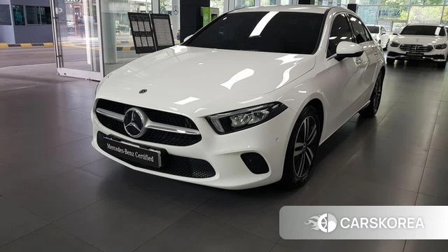 Mercedes-Benz A-Class W177 2021 Белый из Кореи