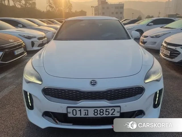 Kia Stinger 2018 Белый из Кореи