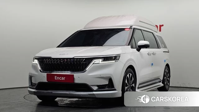 Kia Carnival 4th generation 2021 Белый из Кореи