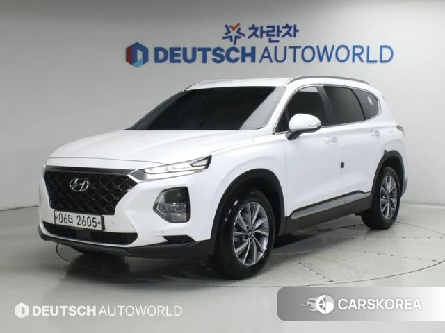 Hyundai Santa Fe TM 2019 Белый из Кореи