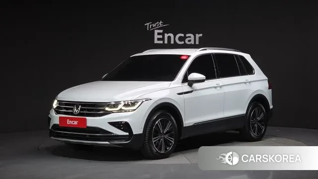 Volkswagen Tiguan second Generation 2023 Белый из Кореи