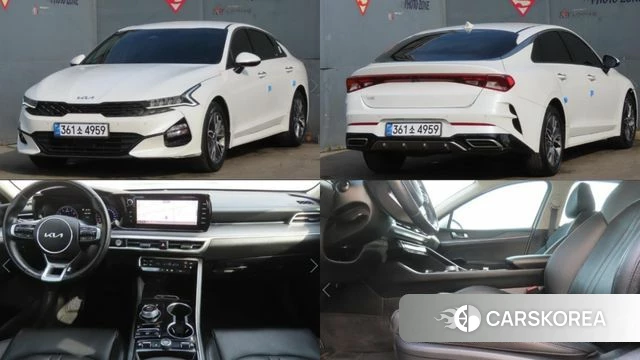 Kia K5 3rd generation 2022 Белый из Кореи
