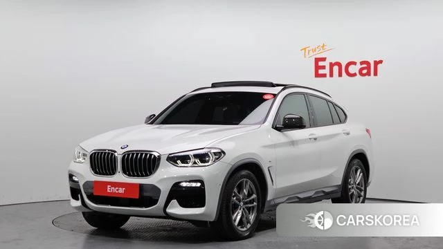 BMW X4 (G02) 2021 Белый из Кореи