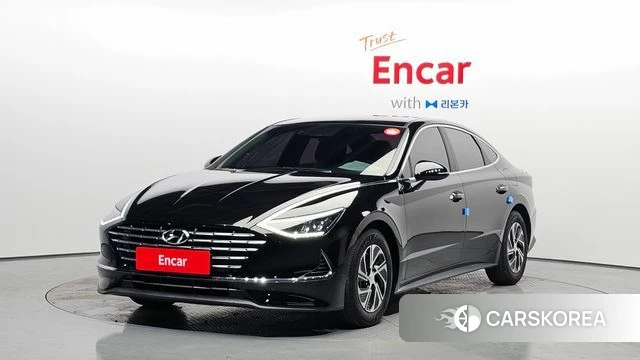 Hyundai Sonata Hybrid (DN8) 2020 Черный из Кореи