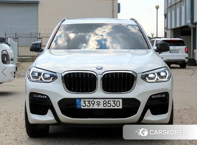 BMW X3 (G01) 2021 Белый из Кореи