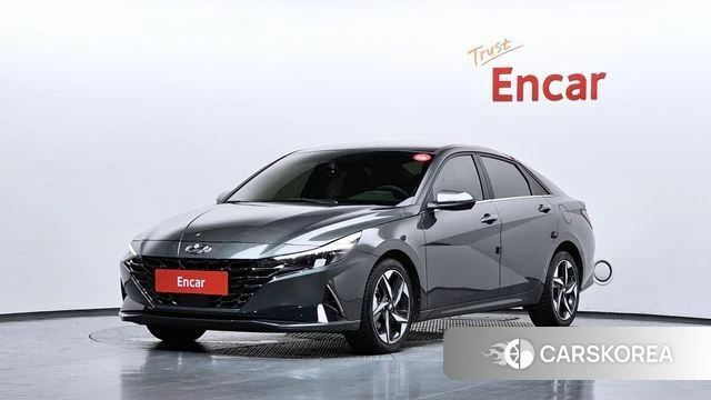 Hyundai Avante (CN7) 2022 Серый из Кореи
