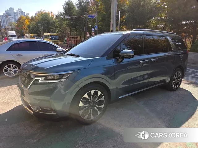 Kia Carnival 4th generation 2020 Серый из Кореи