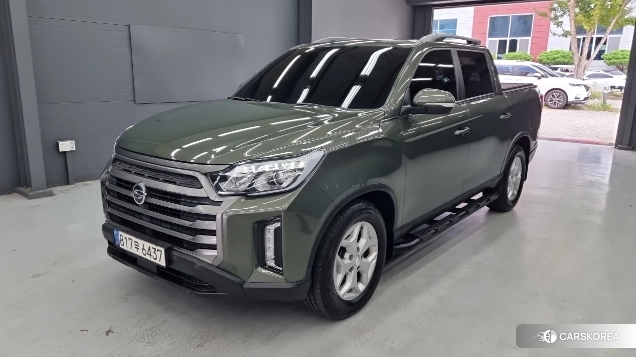 Ssangyong The New Rexton Sport 2022 Светло-зеленый из Кореи