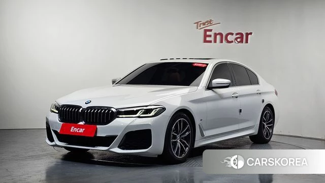 BMW 5 Series (G30) 2022 Белый из Кореи