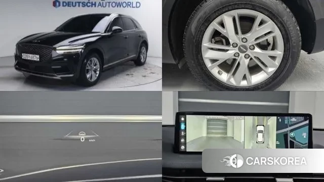 Genesis GV70 2021 Черный из Кореи