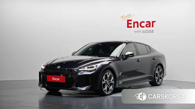 Kia Stinger 2018 Серый из Кореи
