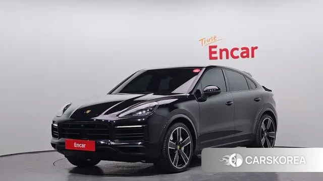 Porsche Cayenne (PO536) 2021 Черный из Кореи