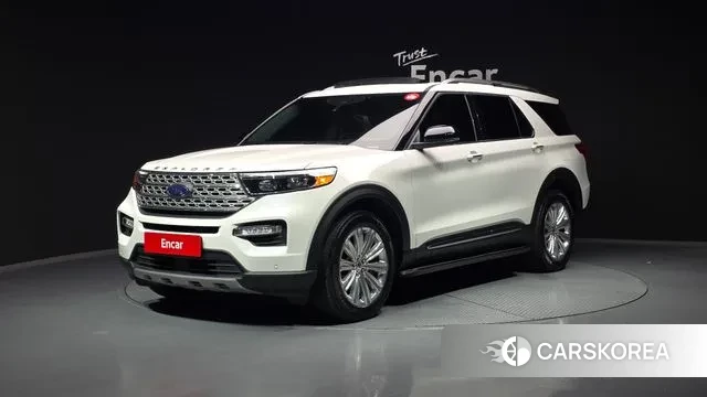Ford Explorer 6th Generation 2021 Белый из Кореи