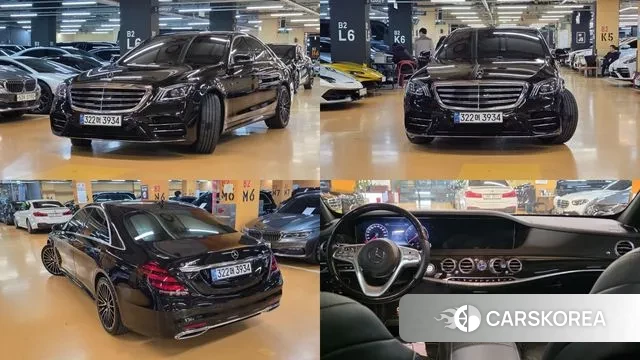 Mercedes-Benz S-Class W222 2019 Черный из Кореи