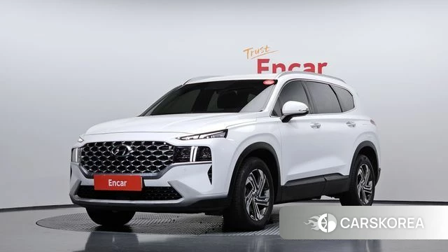 Hyundai The New Santa Fe 2021 Белый из Кореи