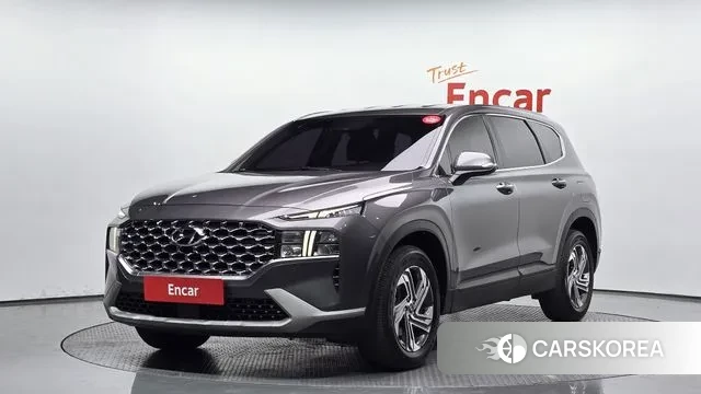 Hyundai The New Santa Fe 2021 Серый из Кореи