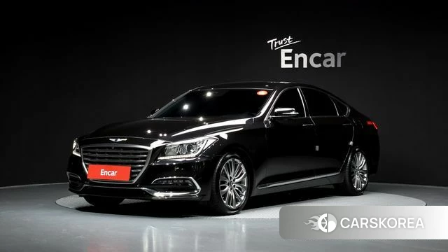 Genesis G80 2018 Черный из Кореи