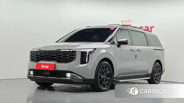 Kia The New Carnival 4th Generation 2024 Серебристо-серый из Кореи