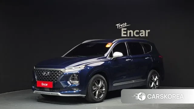 Hyundai Santa Fe TM 2019 Синий из Кореи