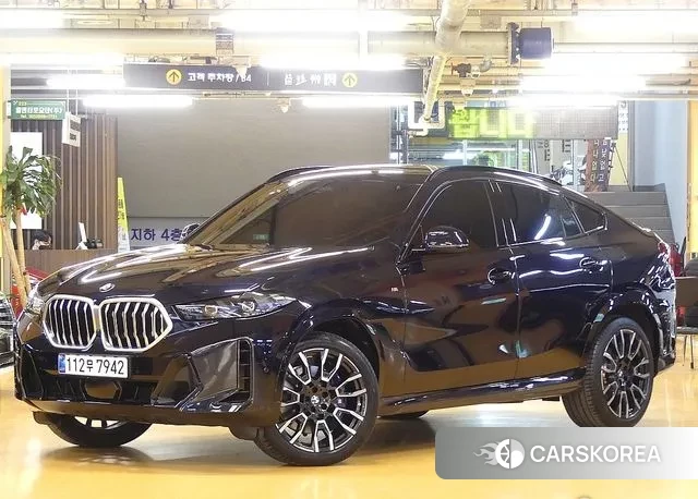 BMW X6 (G06) 2025 Синий из Кореи