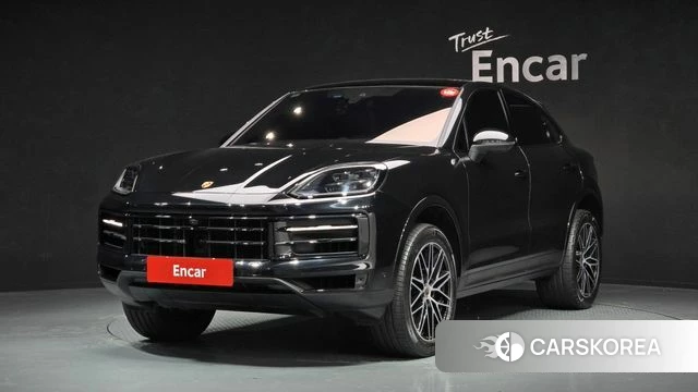 Porsche Cayenne (PO536) 2024 Черный из Кореи