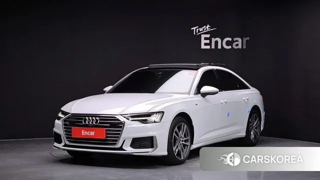 Audi A6 (C8) 2023 Белый из Кореи