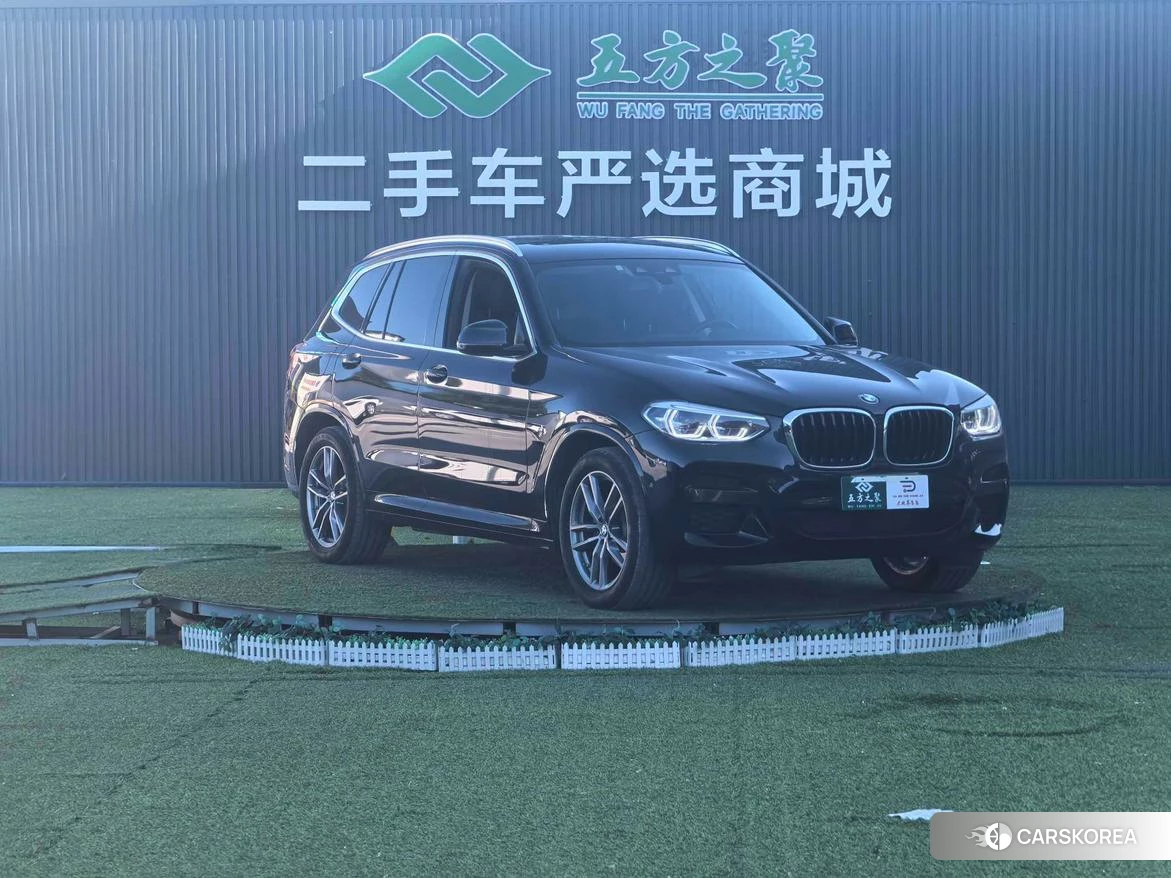 BMW X3 2020 Черный из Китая
