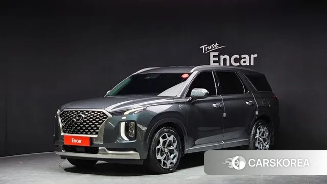 Hyundai Palisade 2021 Серый из Кореи