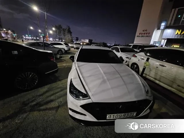 Hyundai Sonata (DN8) 2022 Белый из Кореи