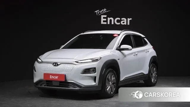 Hyundai Kona Electric 2019 Белый из Кореи