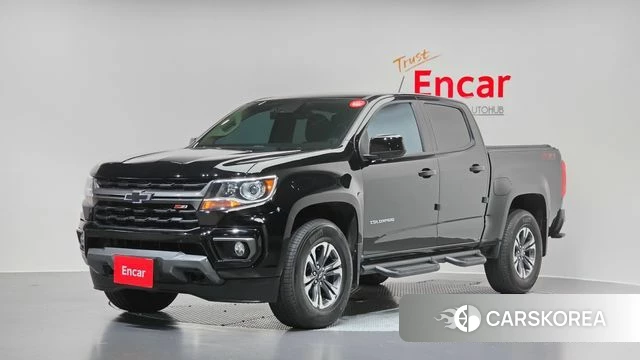 Chevrolet (GM Daewoo) Real New Colorado 2022 Черный из Кореи